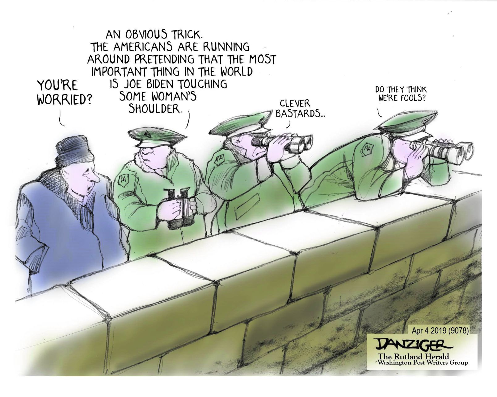 Jeff Danziger cartoon
